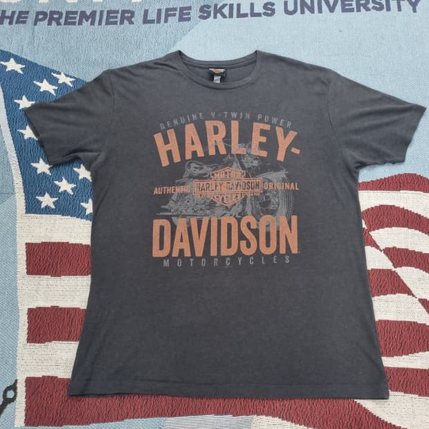 할리데이비슨 빈티지 티셔츠 (HARLEY-DAVIDSON)