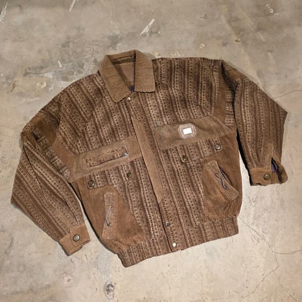 코듀로이 봄버 자켓 (F601)