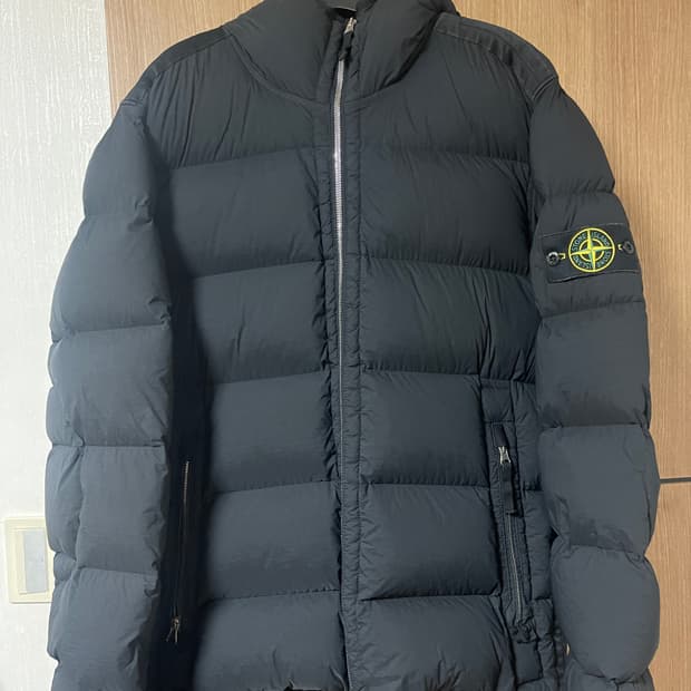 스톤아일랜드 심리스 터널 다운 블랙