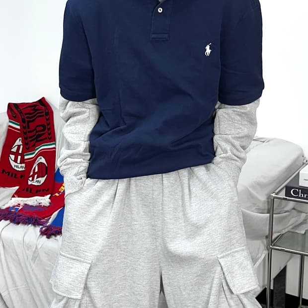 폴로 랄프로렌 네이비 pk XL