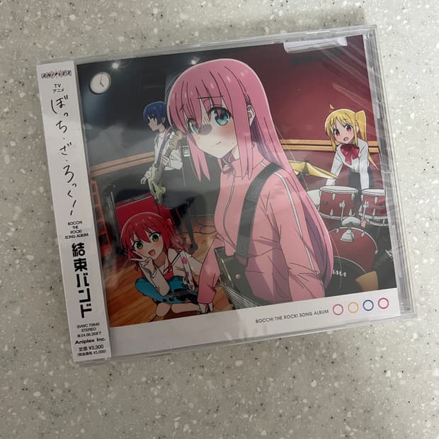 미개봉)봇치더록 결속밴드 앨범 