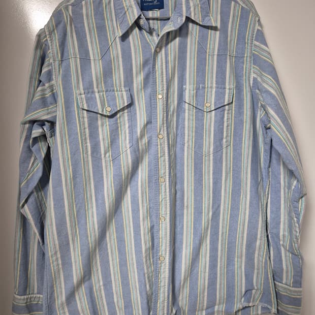 00s 랭글러 웨스턴 셔츠