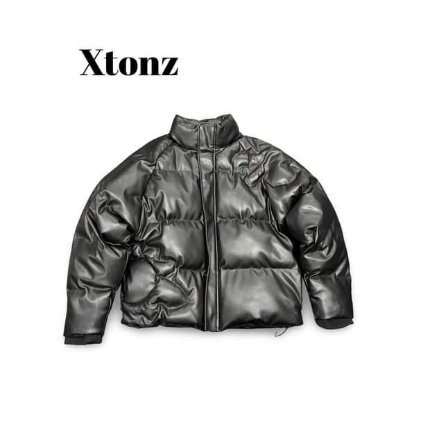 (100)엑스톤즈레더패딩