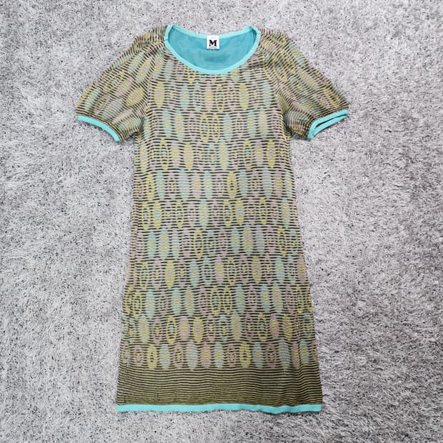 미쏘니 니트 반팔 원피스 44
