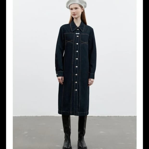 (마지막특가) 마리떼 데님 원피스 m