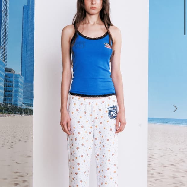 썬번프로젝트 PAUL FRANK LACE SLEEVELESS TOP