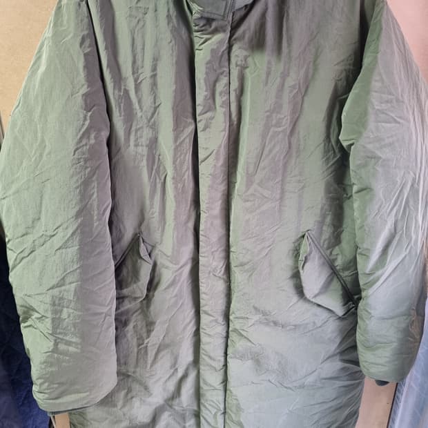 유니폼 브릿지 남성 야상 롱패딩 