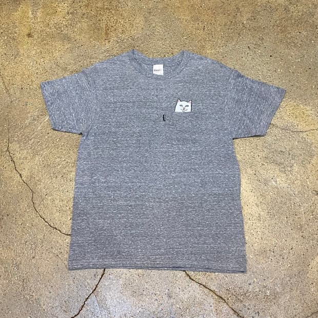 미국 빈티지 립딥 고양이 반팔티