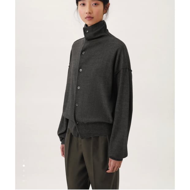 르메르 리버서블 울 가디건