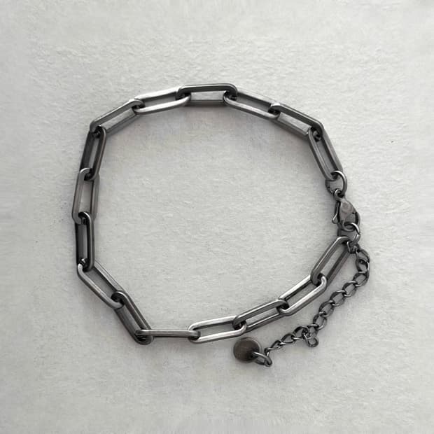 빈티지 애쉬 체인 팔찌