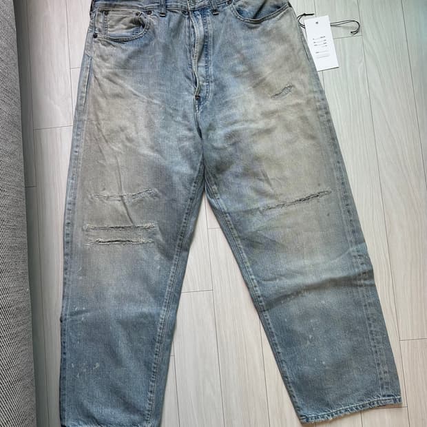 아프레쎄 25ss no.37 블리치 데님