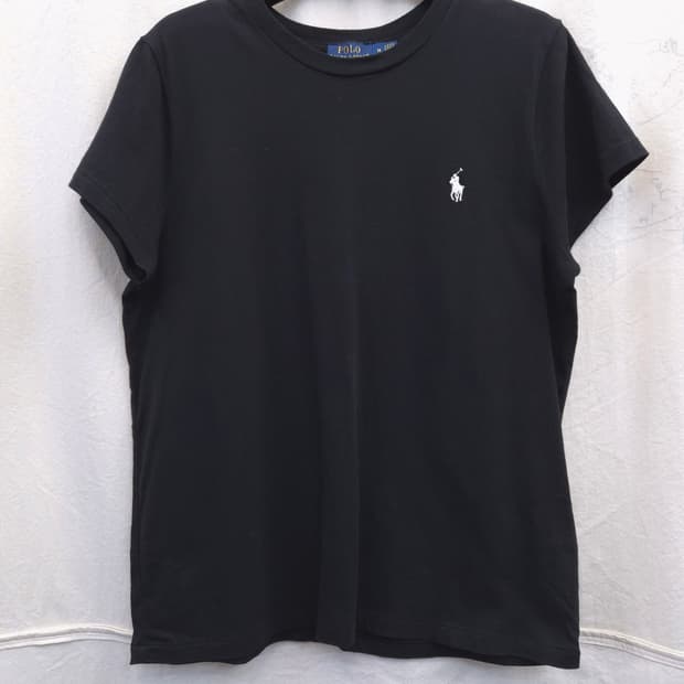 폴로 랄프로렌 블랙 반팔 티셔츠