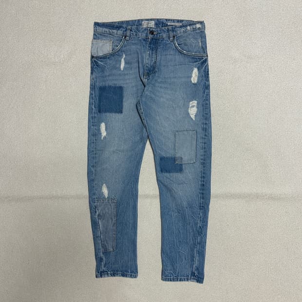 블랙스미스 망고 맨 루즈 테이퍼드 데님 팬츠