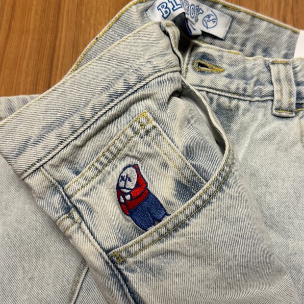 폴라스케이트 빅보이 데님 라이트 블루 L사이즈