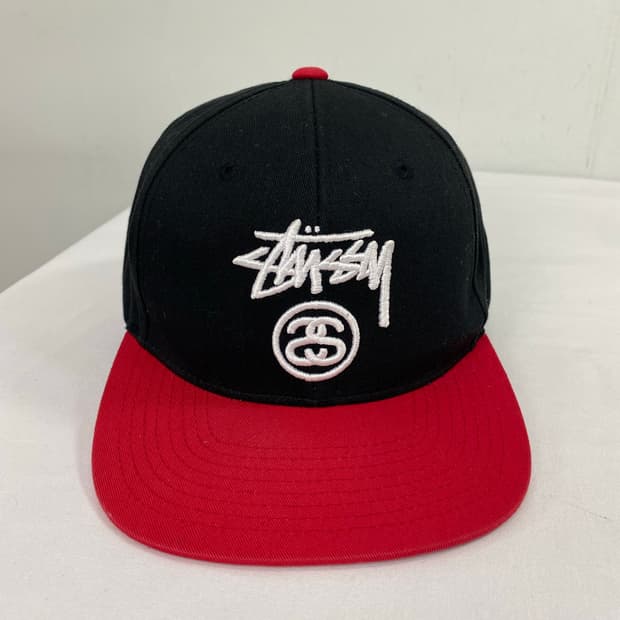 스투시 Stussy 투톤 스냅백 캡