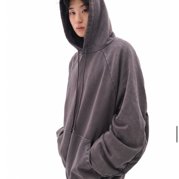 논플로어 후드티 M