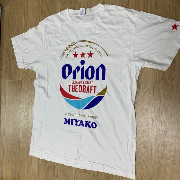 L) Orion 오리온 맥주 반팔티