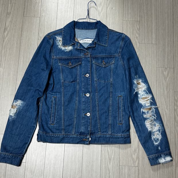 JW Anderson 디스트레스트 데님 s