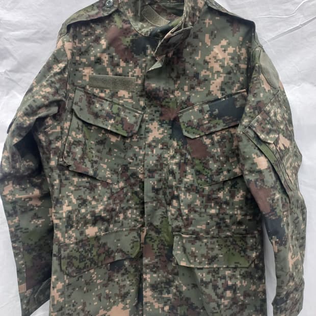 한국 군복 디지털패턴 전투복 상의(남105)