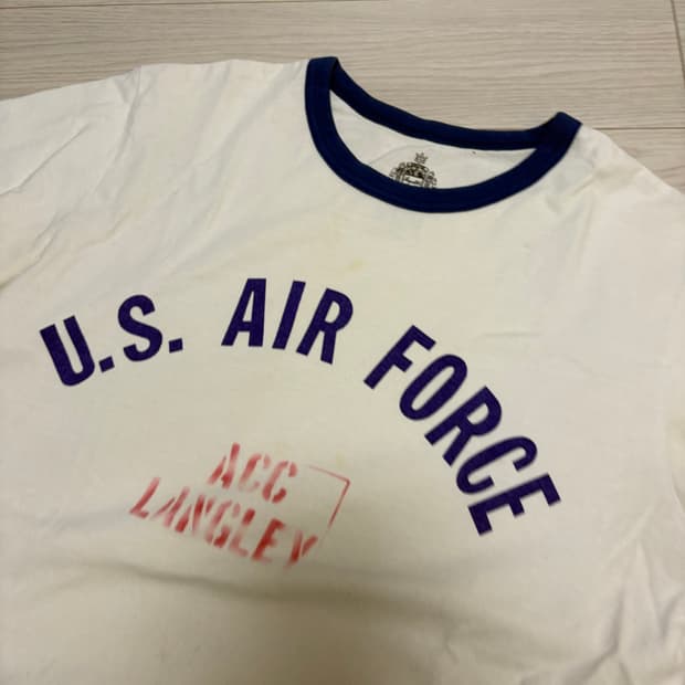 휴스턴 밀리터리 링거티셔츠 95사이즈