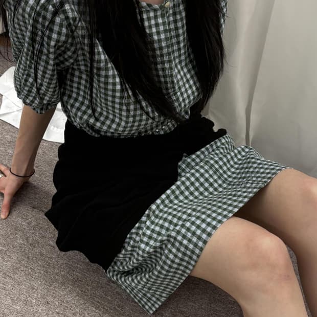 Mood Gingham Check Dress