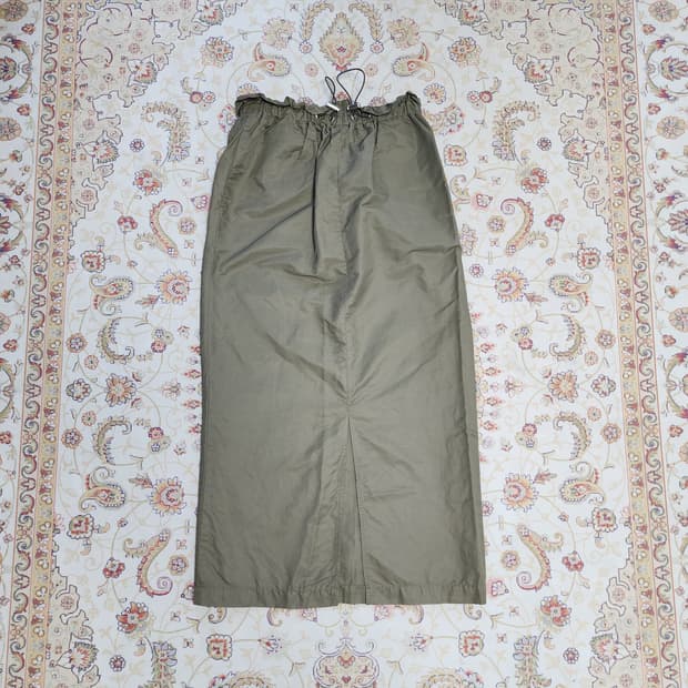 밴딩 앞트임 롱스커트 프리