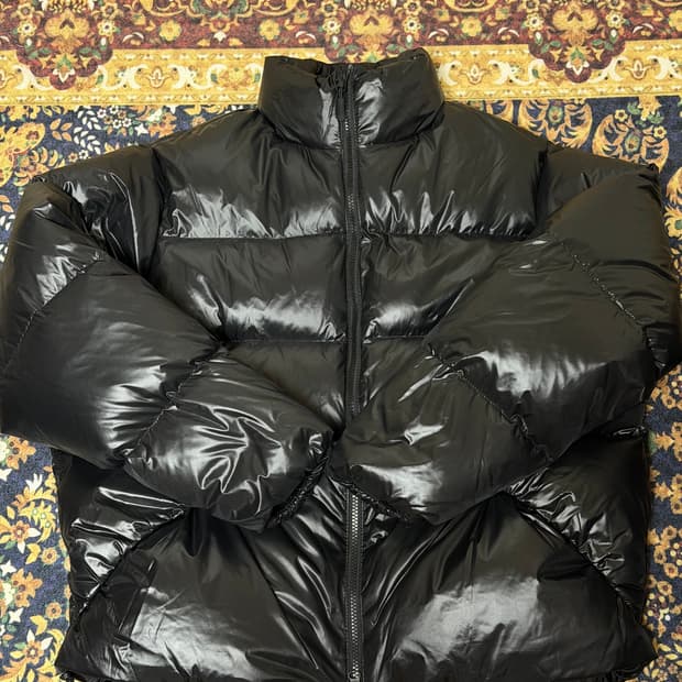 [M]필루미네이트 아크덕다운 패딩 점퍼 블랙