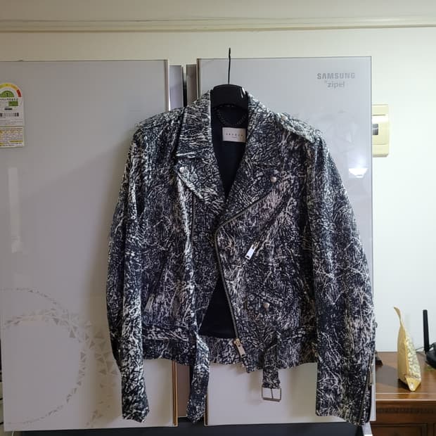 산드로옴므 라이더 자켓 정품 거의새거