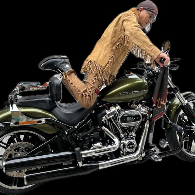 1900년 리바이스 스웨이드 프린지 풀오버