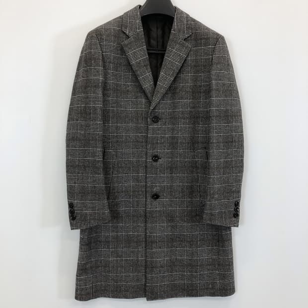 ANDZ 앤드지 캐시미어블렌디드 체크 울코트 95-100 