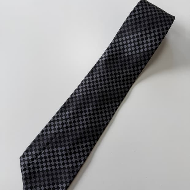 빈티지 실크 넥타이 9cm