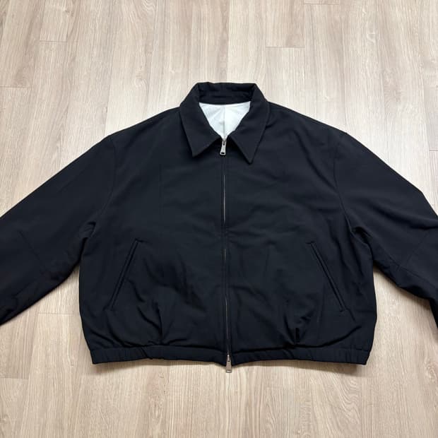 COOR 블랙 봄버 자켓