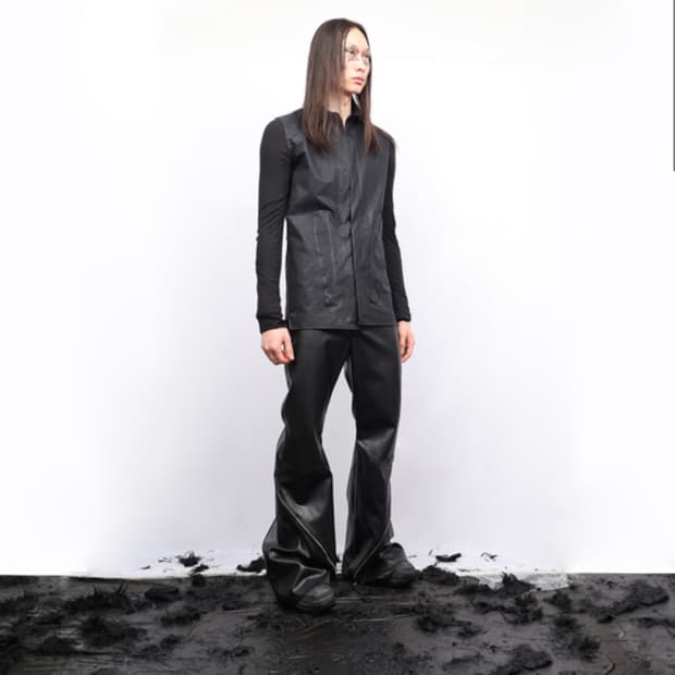 yyyy Slum straight shirt 2size