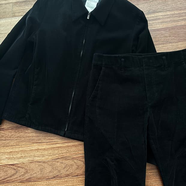 PAF 5.1 코듀로이 셋업 Black