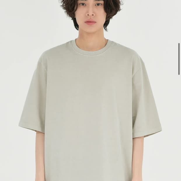 [5] 브라운야드 워시드 티셔츠 베이지