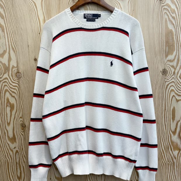 폴로 랄프로렌 스트라이프 니트