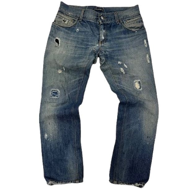 돌채앤가바나 페인팅 팬츠 50