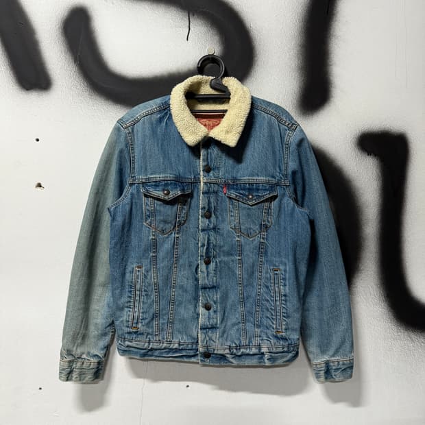 리바이스 오리지널 쉐르파 데님 트러커 자켓