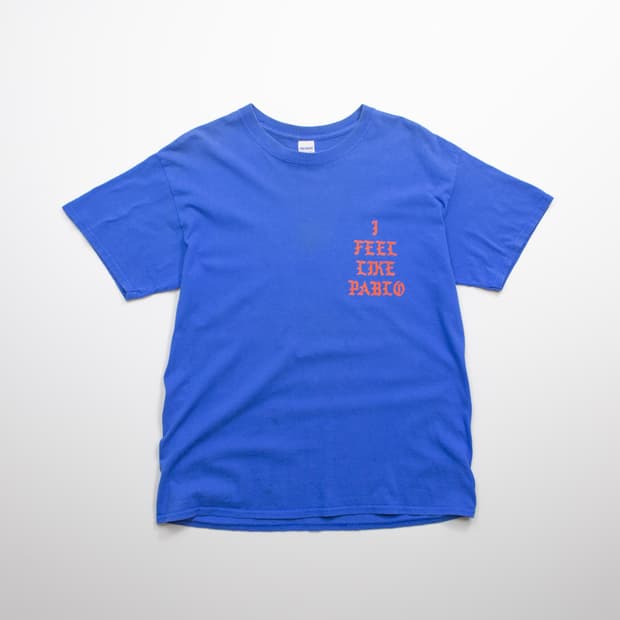 2016 칸예 웨스트 Life of Pablo 울트라빔 투어 머천 티셔츠