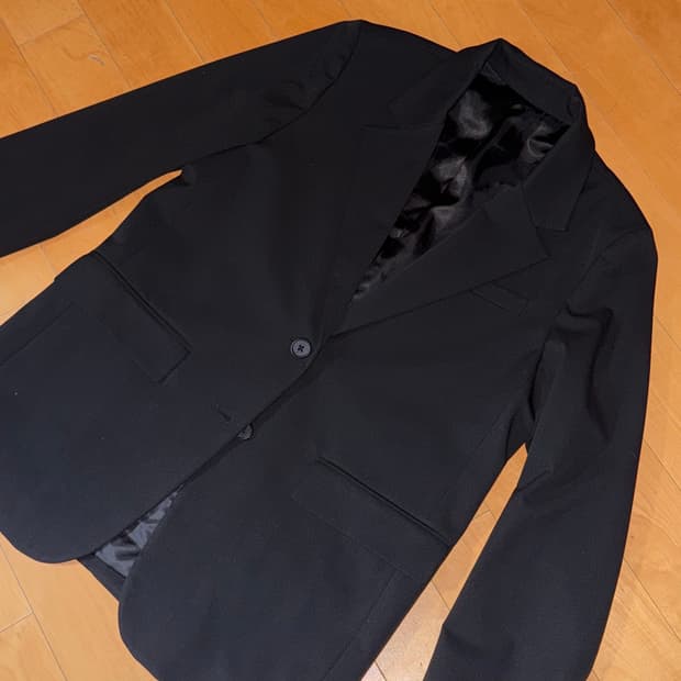 무탠다드 우먼즈 오버사이즈 블레이저 자켓