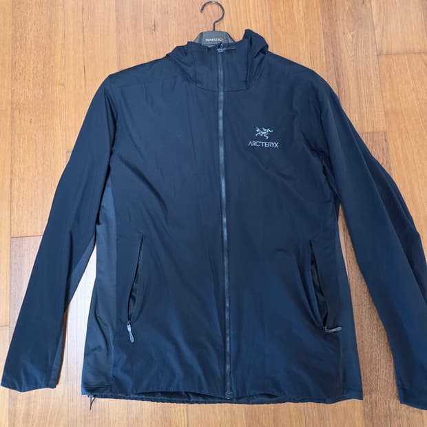 아크테릭스 아톰 SL 후디 블랙 XL