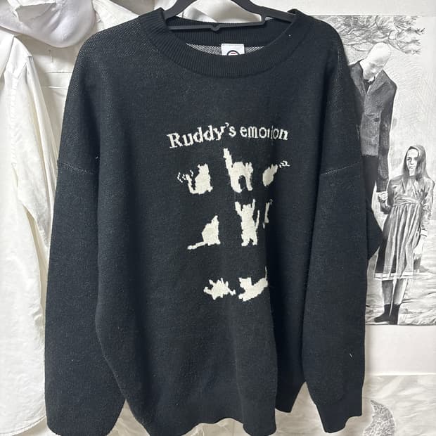 본챔스 고양이 니트