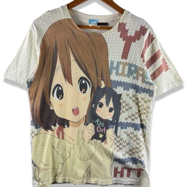 K-ON! 케이온! 히라사와 유이 풀그래픽 코스파 티셔츠4223