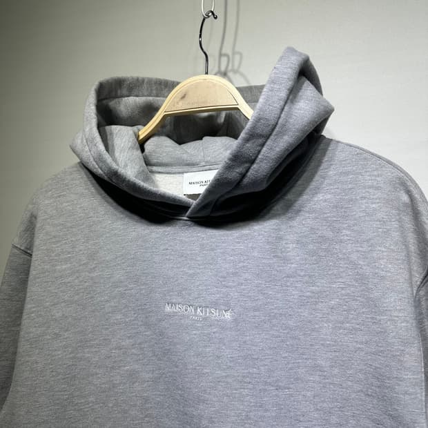 매종키츠네 그레이 후드 판매합니다