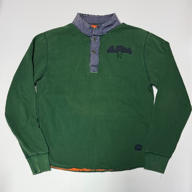 희귀!! 아베크롬비 빈티지 락펑크 오버핏 맨투맨 L