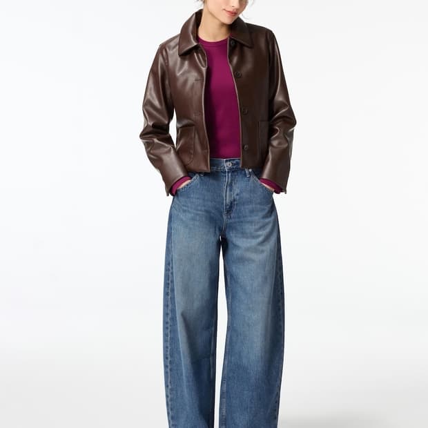 유니클로 배기커브진29사이즈