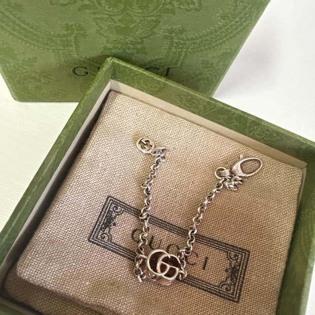 구찌 GG 마몽 브레이슬릿 925 스털링 실버