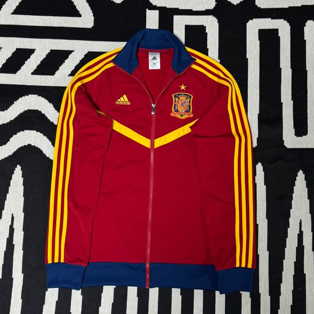 아디다스 스페인 국대 트랙탑 져지 90