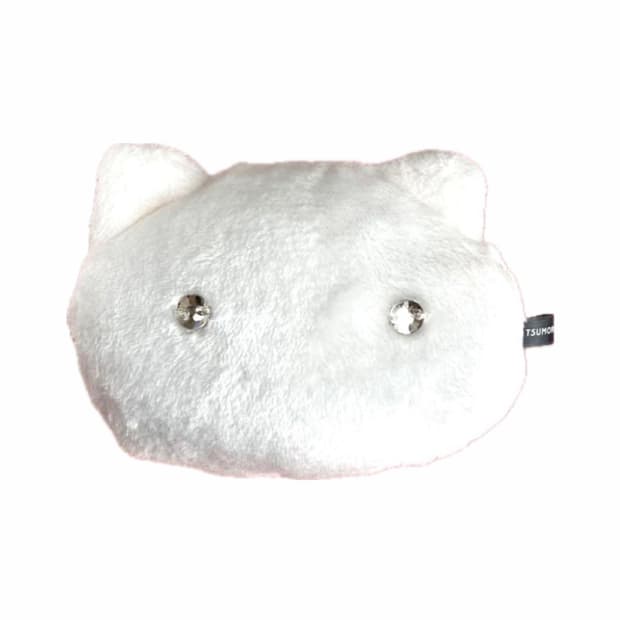 츠모리치사토 화이트 동전지갑 🐱