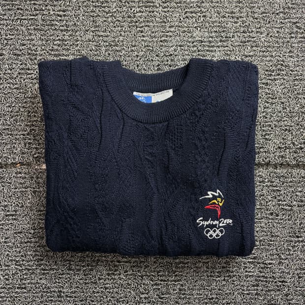2000년 시드니올림픽 쿠지 케이블 니트 2393